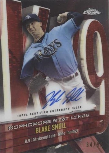 2017 Topps Chrome - Blake Snell #SSLA-BS