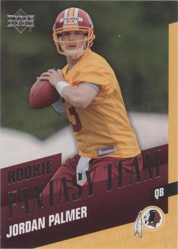 2007 Upper Deck Jordan Palmer #RFT-JP