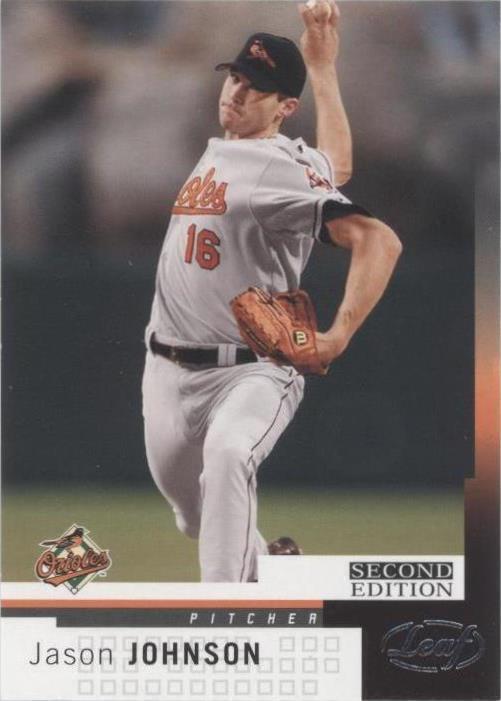 2004 Leaf Second Edition - Jason Johnson #8