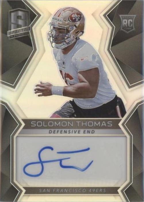2017 Panini Spectra Solomon Thomas #183