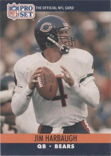 1990 Pro Set Jim Harbaugh #452
