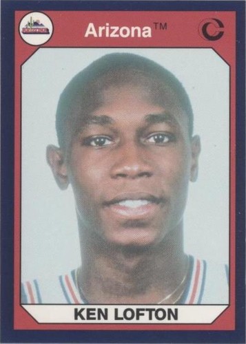 1990 Collegiate Collection University of Arizona - Kenny Lofton #79