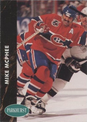1991-92 Parkhurst - Mike McPhee #310