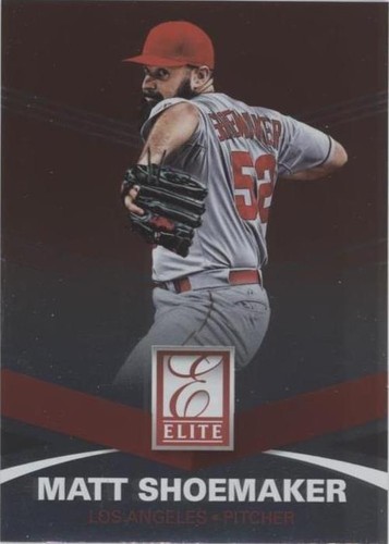 2015 Panini Elite - Matt Shoemaker #111