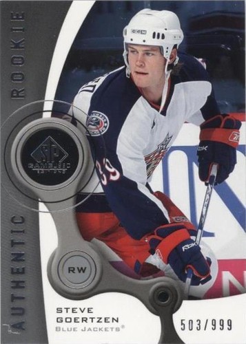 2005-06 SP Game Used Edition - Steven Goertzen #176