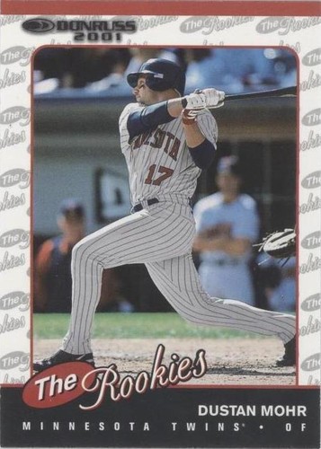 2001 Donruss The Rookies - Dustan Mohr #R16