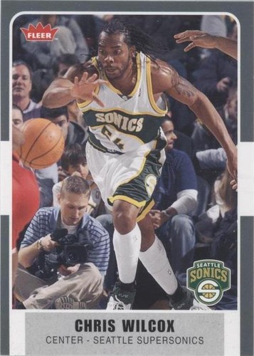 2007-08 Fleer - Chris Wilcox #110