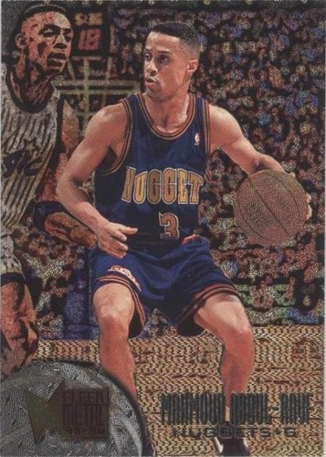 NBA DENVER NUGGETS ABDUL RAUF 激レア Rare Champion Denver Nuggets Mahmoud Abdul Rauf Jersey Men's