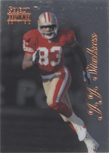 1996 Select Certified Edition J.J. Stokes #39