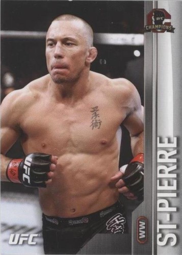 2015 Topps UFC Champions - Georges St-Pierre #86