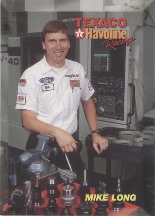 1994 Maxx Texaco Havoline Racing Ernie Irvan - Mike Long #44