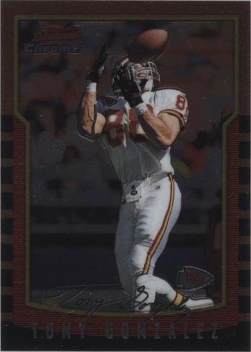 2000 Bowman Chrome Tony Gonzalez #10