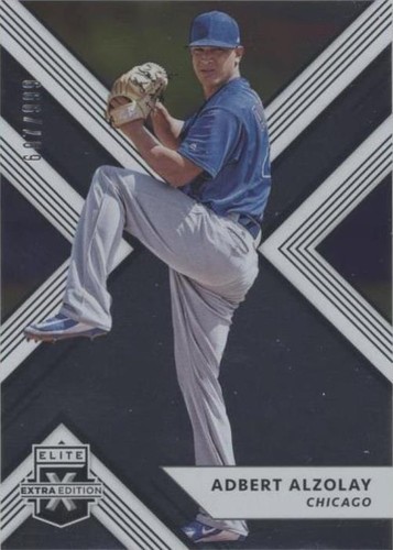 2018 Panini Elite Extra Edition - Adbert Alzolay #87