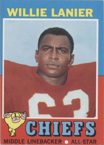 1971 Topps Willie Lanier #114