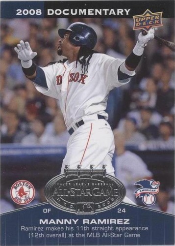 2008 Upper Deck Documentary - Manny Ramirez #ASG-MR