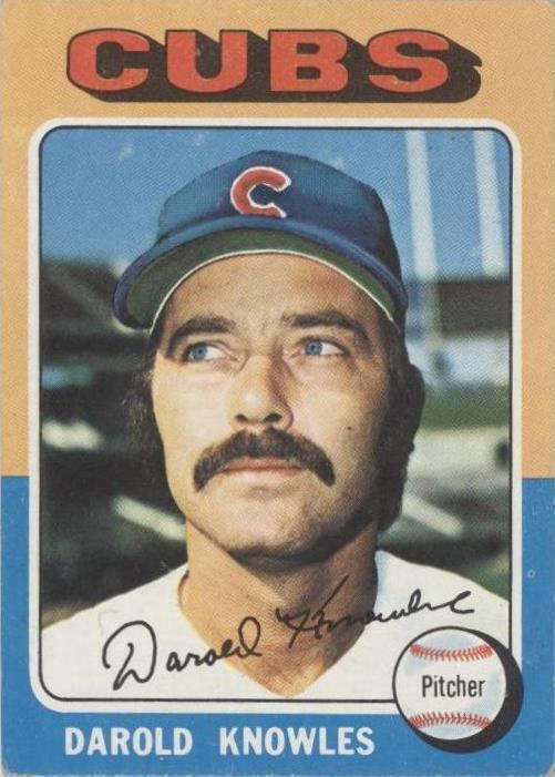 1975 Topps - Darold Knowles #352
