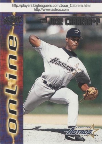 1998 Pacific Online - Jose Cabrera #317