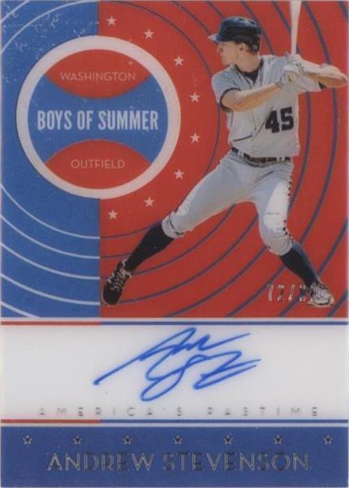 2019 Panini Chronicles - Andrew Stevenson #BOS-AS