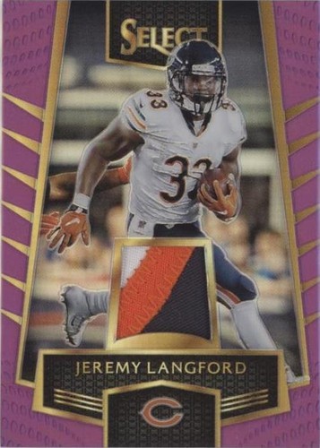 2016 Panini Select Jeremy Langford #39
