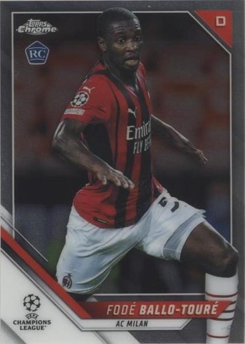 2021-22 Topps Chrome UCL Fode Ballo-Toure #98