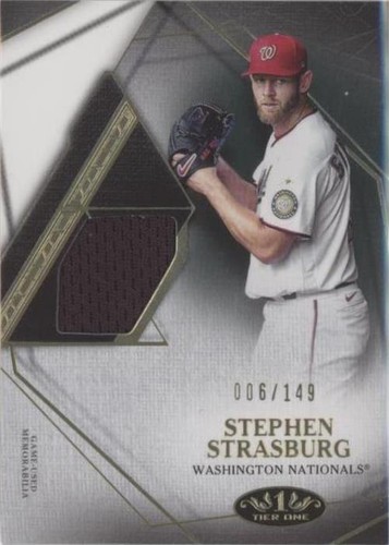 2022 Topps Tier One - Stephen Strasburg #T1R1-SST