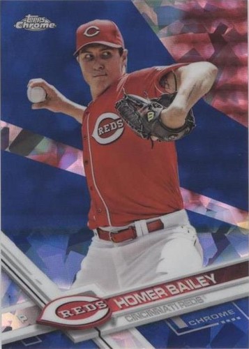 2017 Topps Chrome Sapphire Edition - Homer Bailey #200