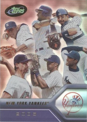 2005 eTopps - Alex Rodriguez Derek Jeter Mariano Rivera #19