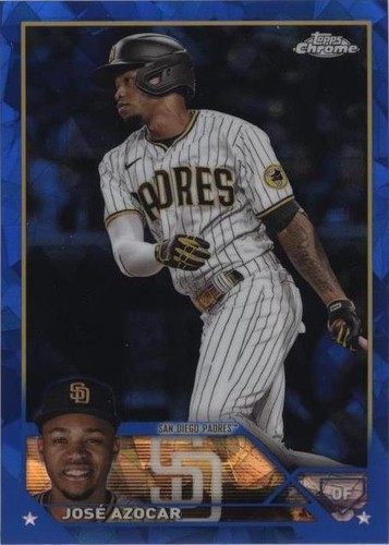 2023 Topps Chrome Update Series Sapphire Edition - Jose Azocar #USCS81