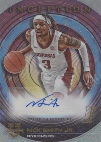 2022-23 Bowman Inception University - Nick Smith Jr. #BIA-NS