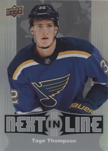 2017-18 Upper Deck Overtime - Tage Thompson #NL-17