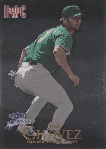 1999 Fleer Brilliants - Eric Chavez #130