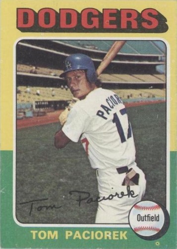 1975 Topps - Tom Paciorek #523