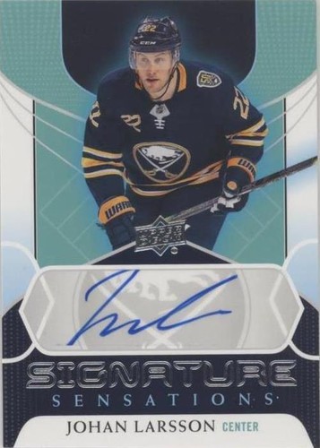 2020-21 Upper Deck - Johan Larsson #SS-JL