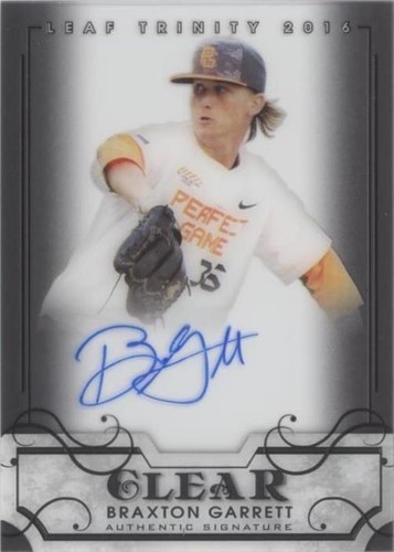 2016 Leaf Trinity - Braxton Garrett #CA-BG1
