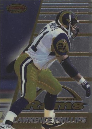 1996 Bowman's Best Lawrence Phillips #176