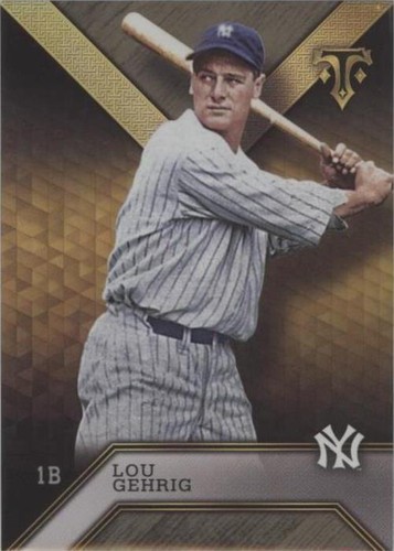 2016 Topps Triple Threads - Lou Gehrig #19