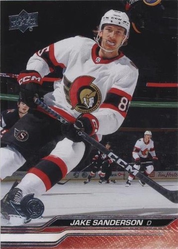 2023-24 Upper Deck Series 2 - Jake Sanderson #378