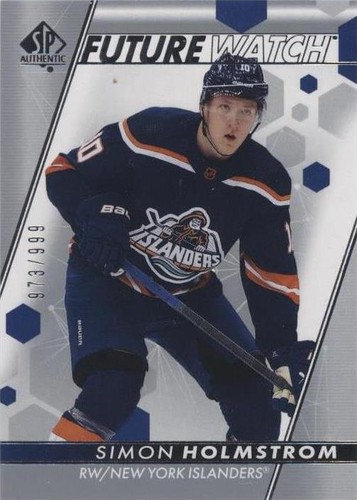 2022-23 SP Authentic - Simon Holmstrom #192