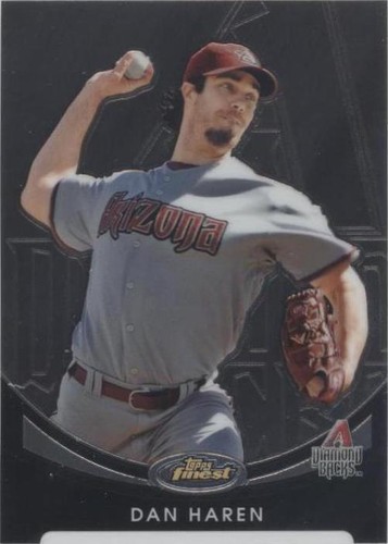 2010 Topps Finest - Dan Haren #85