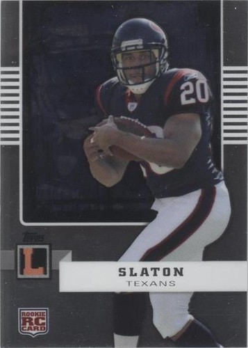 2008 Topps Letterman Steve Slaton #72