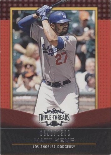 2011 Topps Triple Threads - Matt Kemp #19