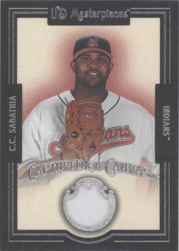 2007 UD Masterpieces - C.C. Sabathia #CC-CS