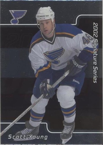 2001-02 In the Game Be A Player Signature Series - Scott Young #111