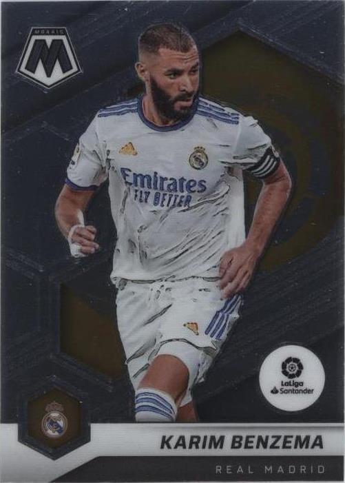 Mosaico Panini 2021-22 La Liga Karim Benzema #84