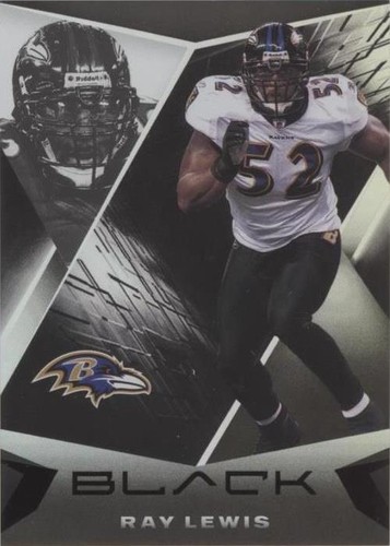 2021 Panini Black Ray Lewis #9