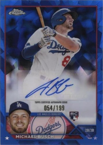 2023 Topps Chrome Update Series Sapphire Edition - Michael Busch #USA-MB
