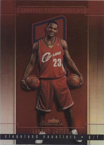 LeBRON JAMES 2003-04 Fleer Genuine ROOKIE INSIDER RC 307/499