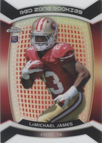 2012 Topps Chrome LaMichael James #RZDC-21