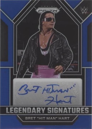 2023 Panini Prizm WWE - Bret Hart #LS-BHH