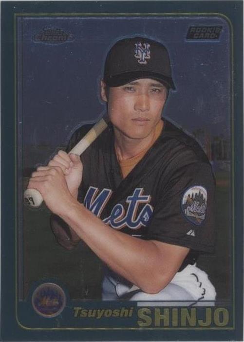 2001 Topps Chrome - Tsuyoshi Shinjo #595